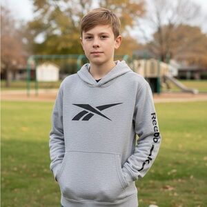 Reebok Gray Hoodie